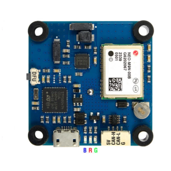 New Mateksys GNSS M9N-G4-3100 AP_Periph G474 CAN Node NEO-M9N RC Drone Accessories FPV Airplane & M9N GNSS Module RM3100